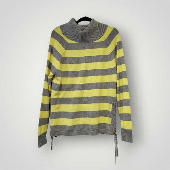 Banana Republic Sweater Womens L Wool Blend Long Sleeves Cowl Turtleneck - Picture 2 of 9